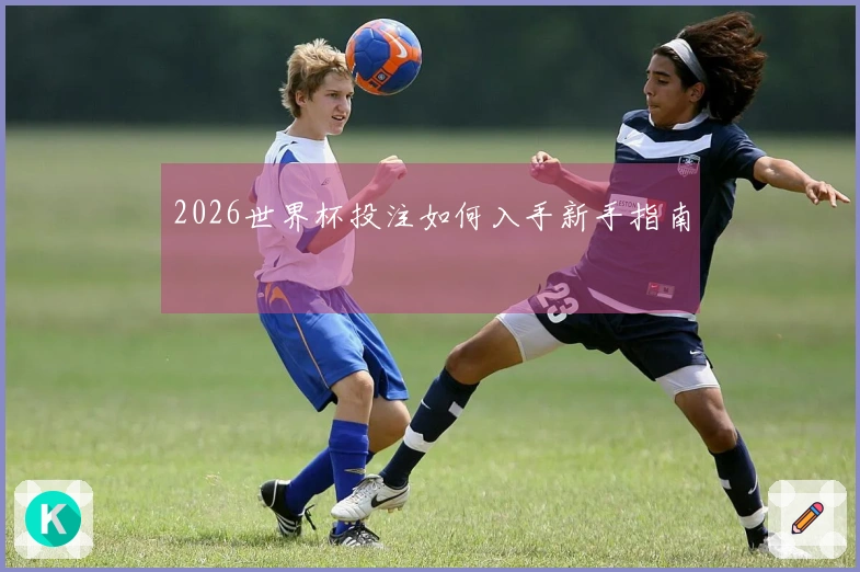 2026世界杯投注如何入手新手指南